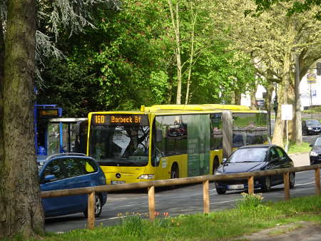 Bus in Rüttenscheid