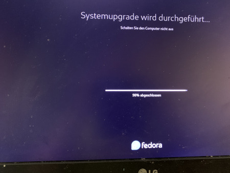 Systemupgrade von Fedora Linux in 2024