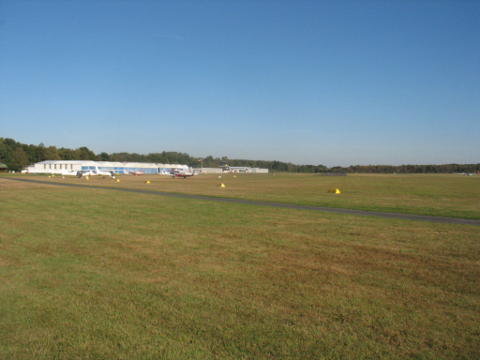 The airfield Borkenberge