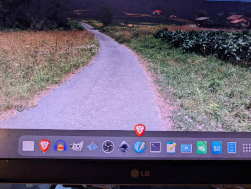 Gnome Dash Programme Taskleiste