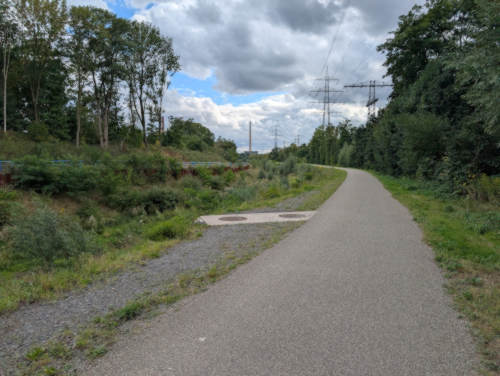 Radweg nach Essen Karnap