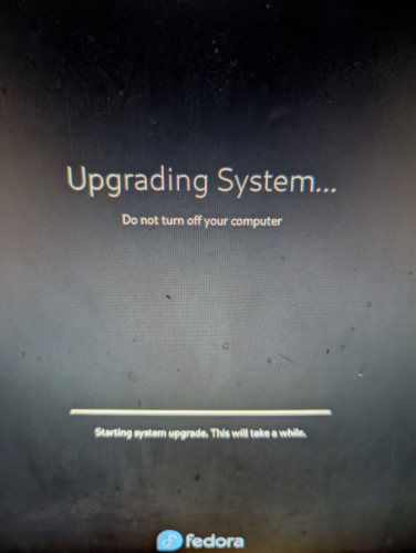 Upgrading system of Fedora 42

Starting system upgrade.