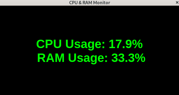 tkinter interface in Python for Linux